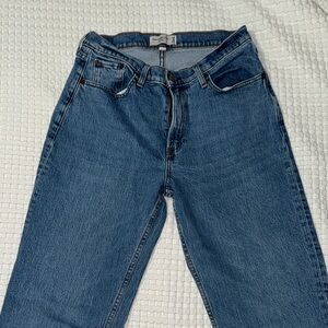 Abercrombie & Fitch Blue Straight Leg Jeans